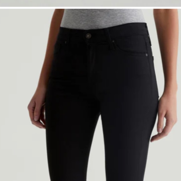 AG MID RISE SKINNY JEANS - BLACK - 👖VERY SOFT - Picture 3 of 13